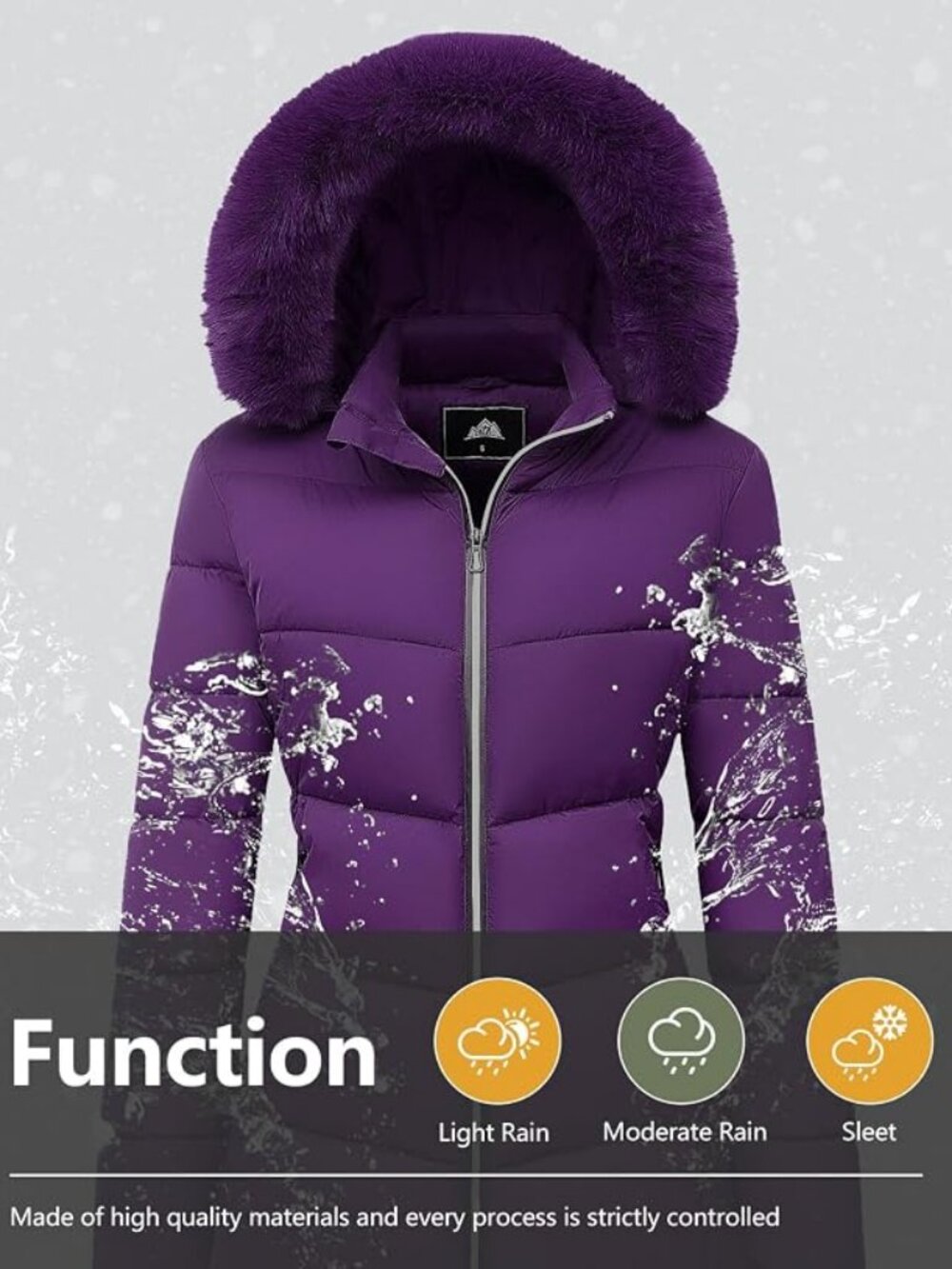 Women's Long Warm Winter Puffer Jacket Lightweight Fashions Down Coats